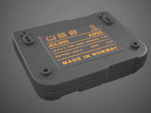 battery charging station 3D-Modell