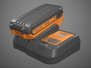 battery charging station 3D-Modell