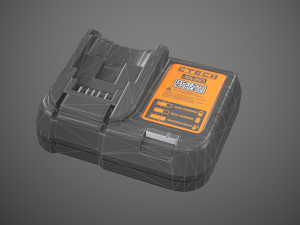battery charging station 3D-Modell