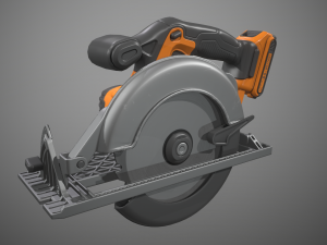 circular saw 3D Модель