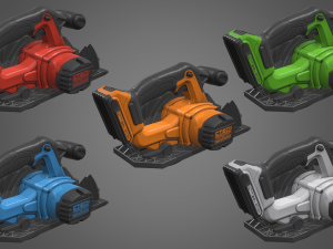 circular saw 3D 모델
