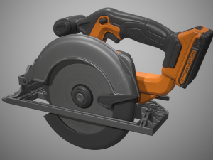 circular saw 3D 모델