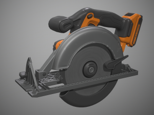 circular saw 3D 모델