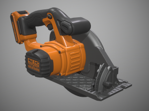 circular saw 3D 모델