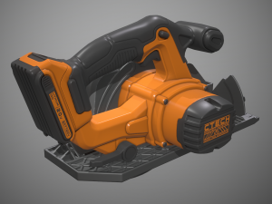 circular saw 3D 모델