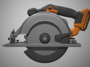 circular saw 3D 모델