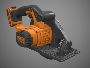 circular saw 3D 모델