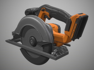circular saw 3D 모델