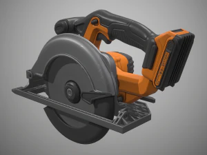 daire testere 3D Model