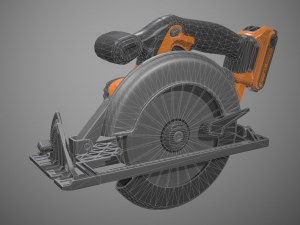 circular saw 3D 모델