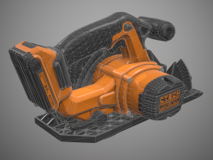 circular saw 3D 모델