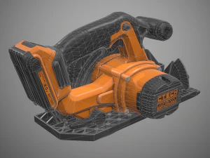 daire testere 3D Model