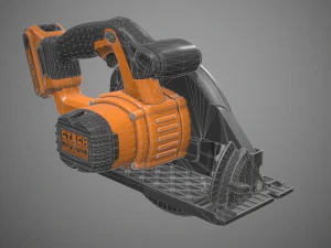 daire testere 3D Model