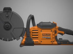 cut off saw 3D Model