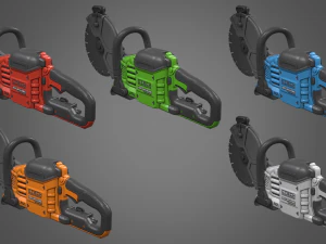 отрезная пила 3D Модель