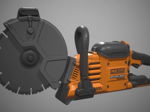 отрезная пила 3D Модель