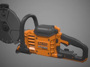 отрезная пила 3D Модель