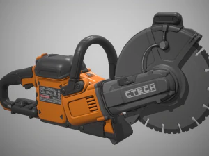 отрезная пила 3D Модель