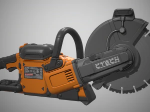 отрезная пила 3D Модель