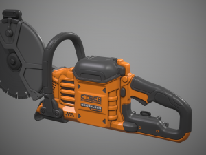 cut off saw 3D Model