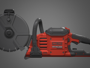 cut off saw 3D Model