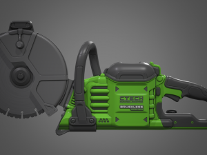 cut off saw 3D Model