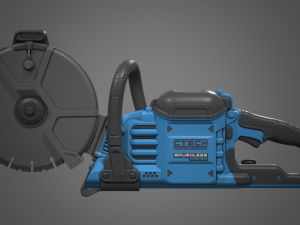 cut off saw 3D Model