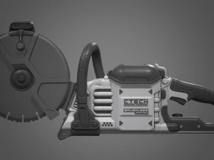 отрезная пила 3D Модель
