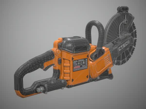 отрезная пила 3D Модель