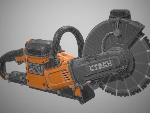 отрезная пила 3D Модель