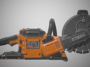 cut off saw 3D Model