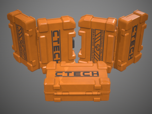drill bit set Modèle 3D