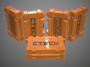 drill bit set Modèle 3D
