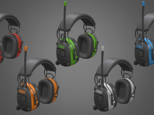 ear muffs Model 3D