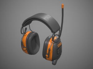 ear muffs Model 3D