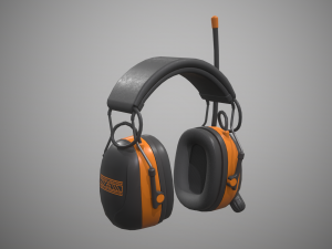 ear muffs Model 3D