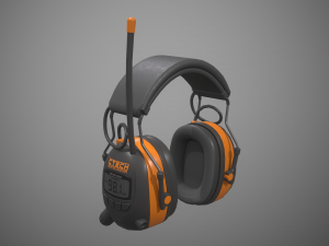 ear muffs Model 3D