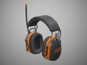 ear muffs Model 3D