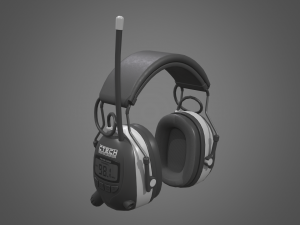 ear muffs Model 3D