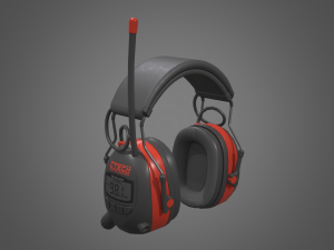 ear muffs Model 3D