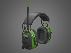 ear muffs Model 3D
