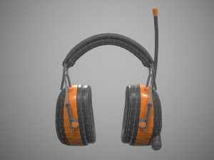 ear muffs Model 3D
