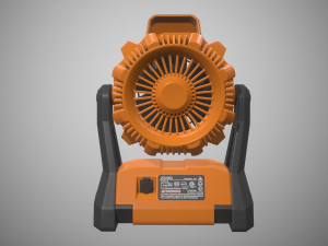 jobsite fan 3D 模型