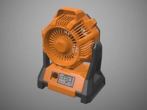jobsite fan 3D Model
