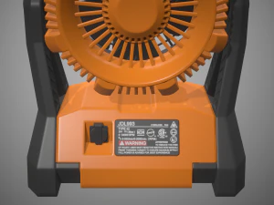 jobsite fan 3D Model