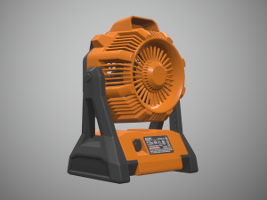 jobsite fan 3D 模型