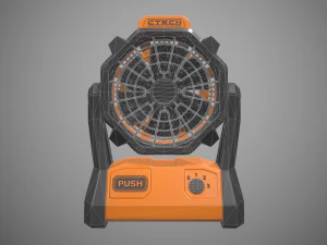 jobsite fan 3D Model
