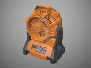 jobsite fan 3D Model