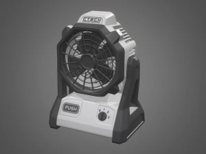 jobsite fan 3D Model