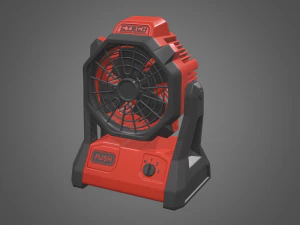 jobsite fan 3D Model